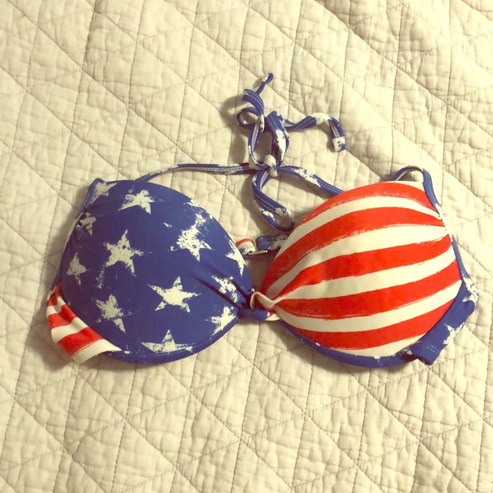 Push-up, underwire bikini top!